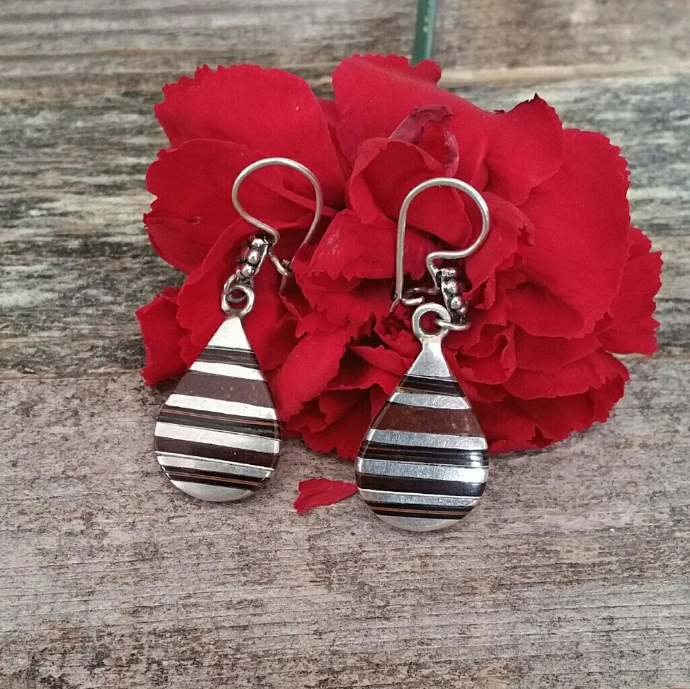 Moroccan Bohemian Pendant Earrings Boho Tribal